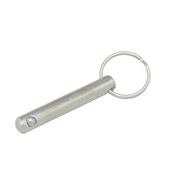 1/4" Ball Lock Pins Pull Ring Quick Release Clinch Pin Stainless Steel Ball Lock Pin Quick Release Button with T Handle