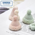 Christmas Hat Shaped Cute Silicone Mold DIY Candle Plaster Hat Molds Miniature Resin Molds Fondant Handmade Tool