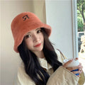Hot 2022 Fashion Mink Fur Fisherman Hats Women Winter Outdoor Warm Bucket Hat