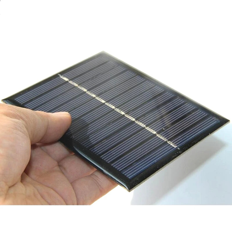 BUHESHUI 6V 1.5W Polycrystalline Solar Panel Module with Half Cell Silicon 112*91MM OEM Manufacture