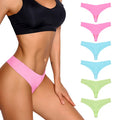 Woman Seamless Panty One Piece Ice Silk Ondergoed Low Waist Slipy Laser Cut Brief Seluar Dalam Tracelss Underwear Woman Panties