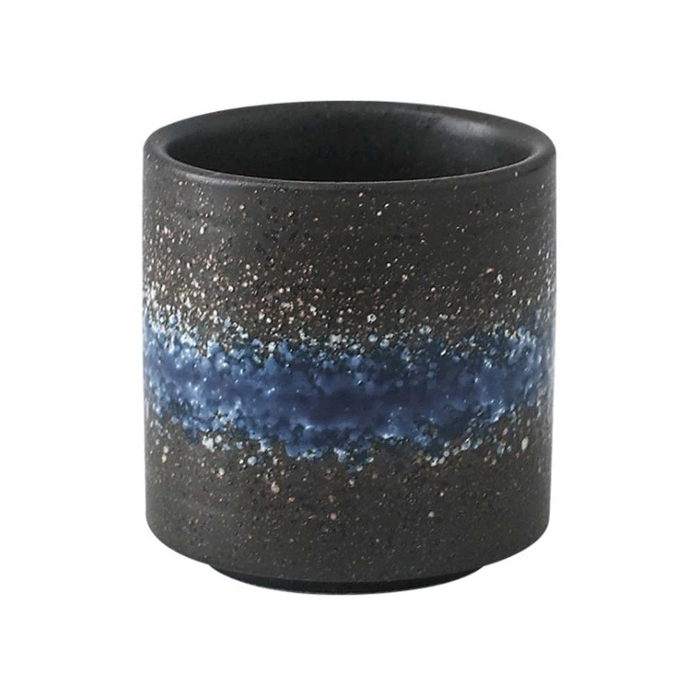 Ecocoffee Japanese Style Ceramic Cup Sake Cup 200ml Multi-color Optional Straight Cup Vintage Stoneware CU018