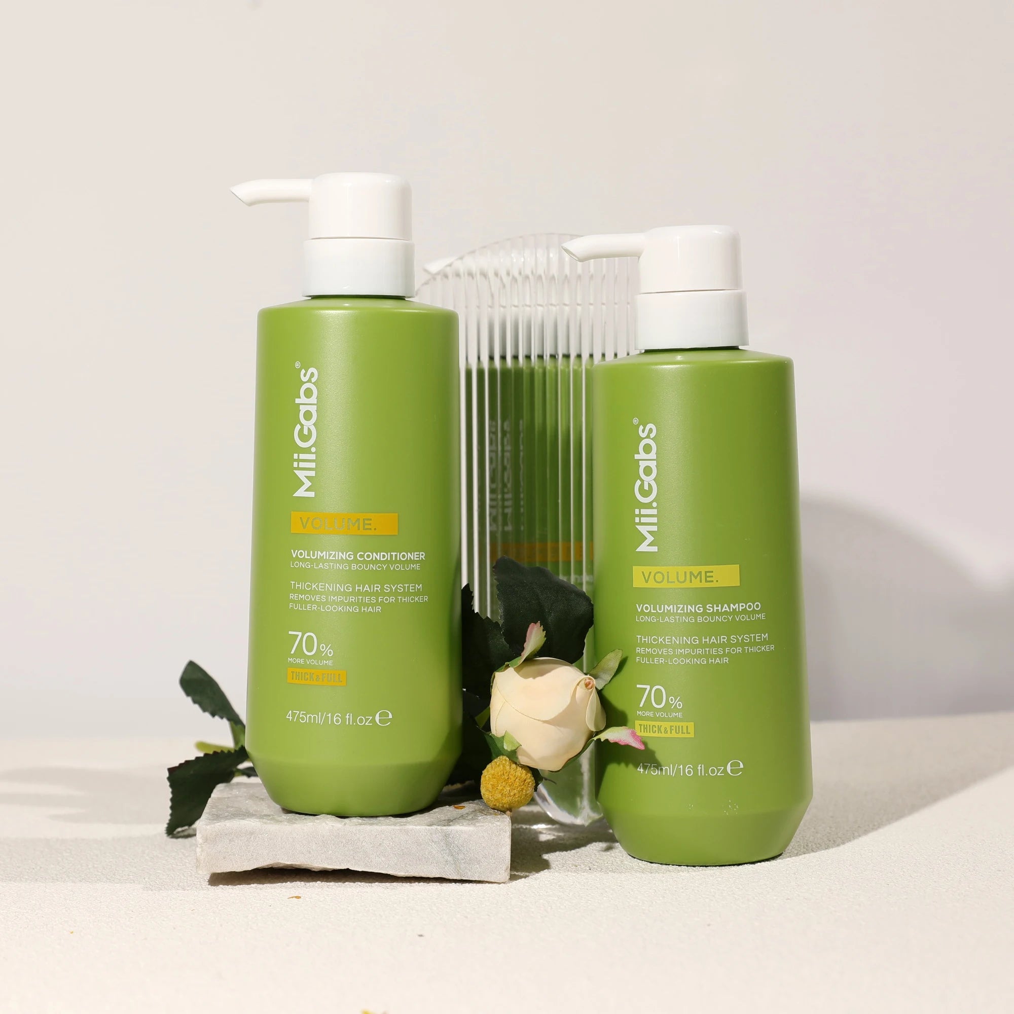 Wholesale Hair Growth Shampoo Mii Gabs for Long-Lasting Bouncy Volume Moisturizing Hair Strengthening
