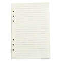 A5 Binder Refill Loose Leaf Filling Paper 6 Ring 100gsm Daily Weekly Monthly Planner Grid Dot Line Blank Paper
