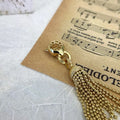 RUYI 18K Solid Gold Necklace Bracelet Clip Clasp Universal DIY Diamond Necklaces Huggie Pendant Pearl Chain Customizable Charms