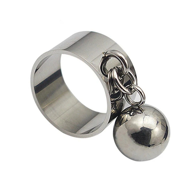 Stainless Steel Ring Engravable Customizable Silver Color Jewelry with Round Blank Charm Can Be Custom Name Logo Ring