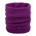 European Style Kids Infinity Round Scarf Pure Color Neck Warmer Snood Classic Cable Knitted Wool Snood Scarf MegaBDM