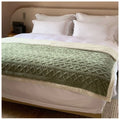 Luxury Solid Color Sherpa Fleece Blanket Winter Warm Bed Soft Fuzzy Queen Size Throw Blanket