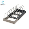 Adjustable Pot Lid Organizer Expandable Pot and Pan Organizer for Cabinet Kitchen Storage Containers
