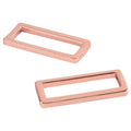 38mm Rose Gold Metal Flat Rectangle Belt Ring Buckle Purse Hardware Rectangle Ring