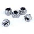 Asme B18.16.6 Flanged Nylon Nut 1/2-13 Hex Flange Nylon Insert Lock Nut With Non-metallic Insert