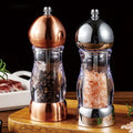 Adjustable Spice Grinder Salt and Pepper Mills Salt Shaker Manual Acrylic Salt and Pepper Grinder