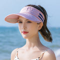 Fashion Tuorist UV Protection Women Man Summer Beach Anti Sun Visor Cap Hat