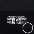 Starsgem 14k Gold Jewellery Rings Fashion Round Cut Lab Grown Diamond Jewelry Ring Solid Gold Wedding Rings