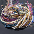 2mm Small Faceted Crystal Glass Beads Waist Glass Crystal Beads for Jewelry Making Loose Glass Seed Beads Ring