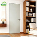 Modern Wood Interior Invisible Frameless Concealed Interior Bedroom Wooden Door Swing Frameless Interior Invisible White Door