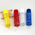 30ml Cylindrical Glass Perfume Bottle with Screw Cap and Screen Printing Luxury Empty Bottle with Spray