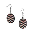 Double-sided Round MDF Earrings Fashion Earring Jewelry Sublimation Earring