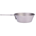 Foldable Pure Titanium Camping Bowls Sierra Cup for Outdoor Camping Hiking Picnic BBQ 300ml/450ml