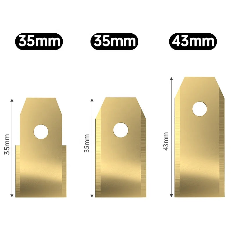 30 Pcs Pack Stainless Steel Auto Flymo Mower Blade for Sweden Market
