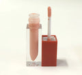 Lipgloss Vendor Private Label Herbal Mineral Sample Waterproof Plumping Long-lasting Hydrating Glossy Square Red Tube Lip Gloss