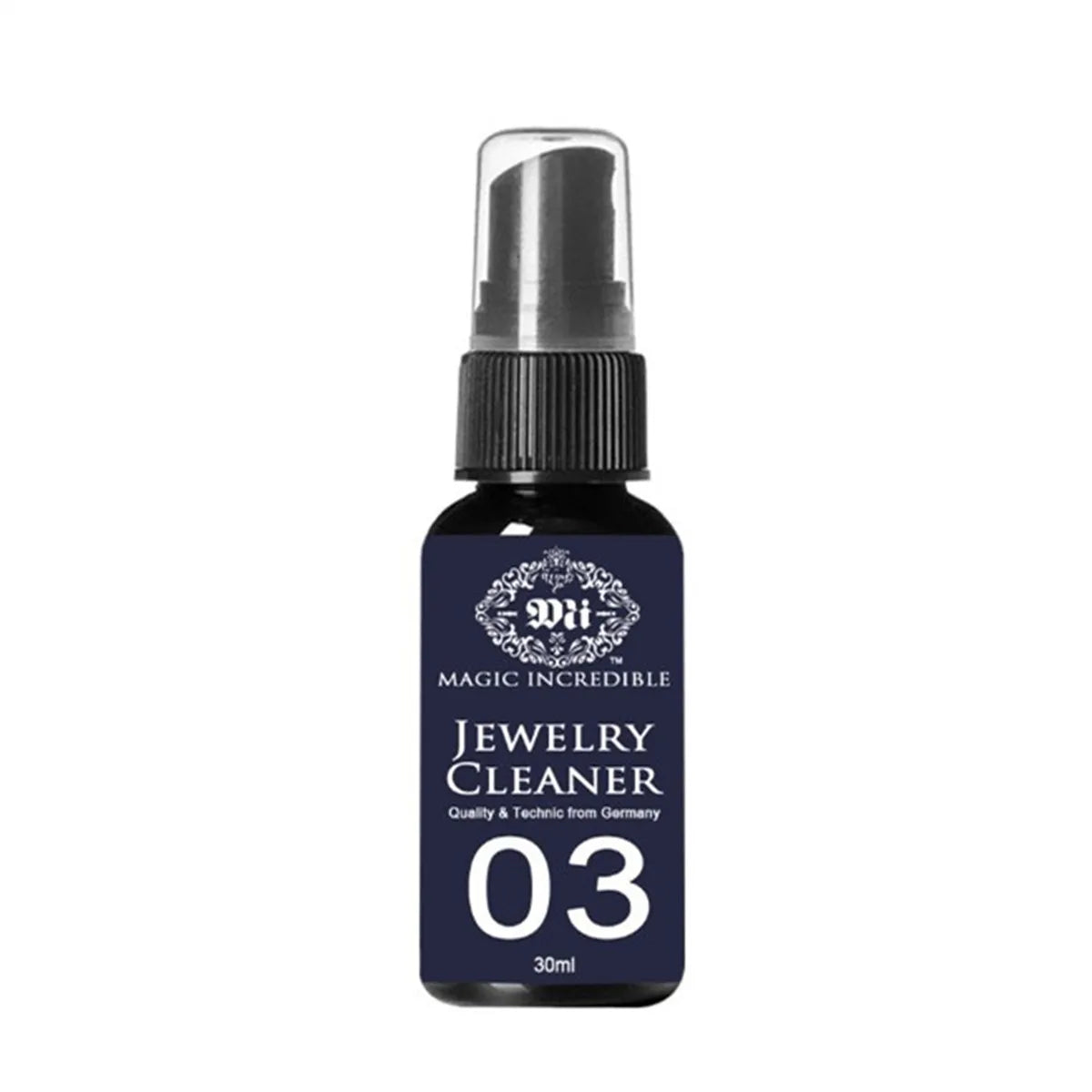 30ml Instant Shine Gem Jewelry Cleaner Solution Diamond Silver Jewelry Necklace Ring Clean Polishing Cleaning Spray
