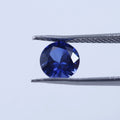 Wholesale Synthetic 32# Sapphire Round Brilliant Cut Corundum Gemstone 12x12mm Third Party Certified for Jewelry Making