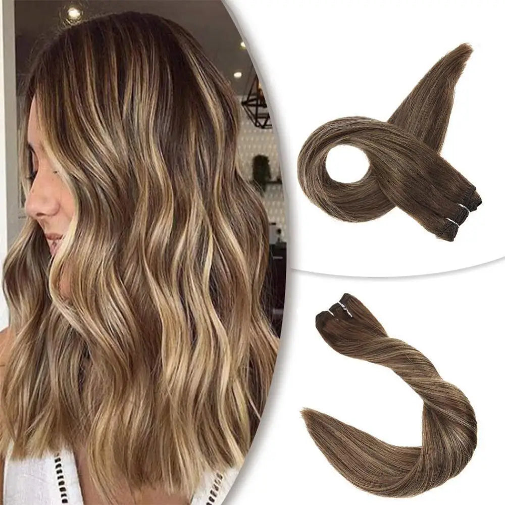 Virgin Remy Hair Natural Straight Brazilian Hair Extension Human Hair Extensions