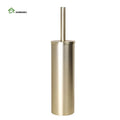 Hot Selling Toilet Brush and Holder Set Bathroom Cleaning Kit with Stainless Steel Toilet Bowl Brush with Hanging Hook