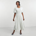 Elegant Event Dresses Women White Dresses for Ladies White Dresses With Sleeves