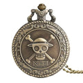 Over 100 Designs Antique Quartz Stainless Steel Anime Pocket Watch Metal Crafts Factory Price Men's Gift