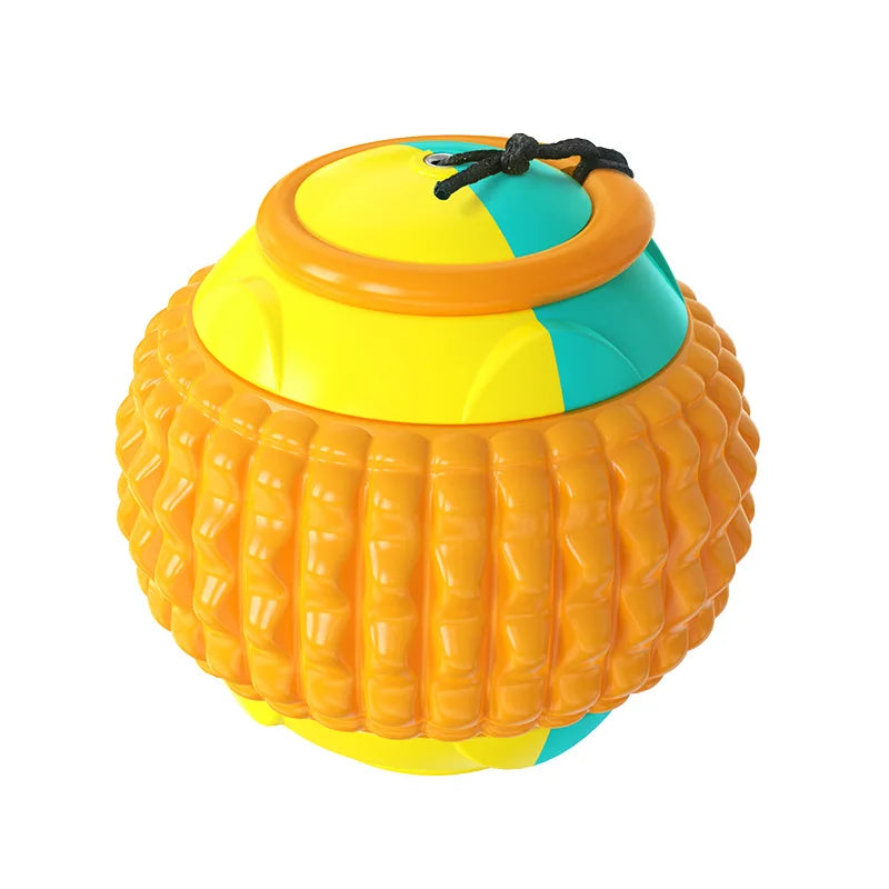 New Design Dog Toy Outdoor Grinding Hand Throw Ball Dog Toothbrush