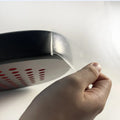 Lansda Sport Racquet Guard Head Protection Tape  Bumper Tennis Racket Head Transparent Clear Racquet Frame Protection Tape