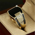New Hot Selling Europe America Hip Hop Ring Full Diamond Jewelry Gold Ring Designs for Men Fashion Rings