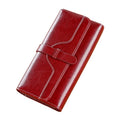 Custom Pop up Credit Card Mini Secure Cow Leather Automatic Holder Wallet