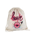 BestSub Wholesale Custom Large Cute 36.8*44cm Drawstring Bag Backpack Sublimation Blanks for Novelty Gifts