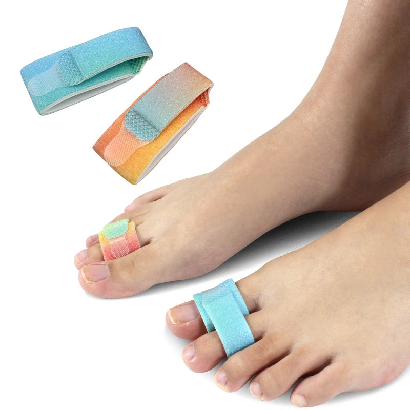 Reusable Fabric Wraps Toe Splint Hammer Toe Straightener Hammer Toe Corrector for Women & Men