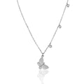 butterfly Pendant 18k Gold Plated Jewelry 925 Sterling Silver Necklace
