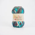 Autumn and Winter Short Section Dyed Big Belly Wool Medium Thick Handwoven Scarf Thread Hat Thread