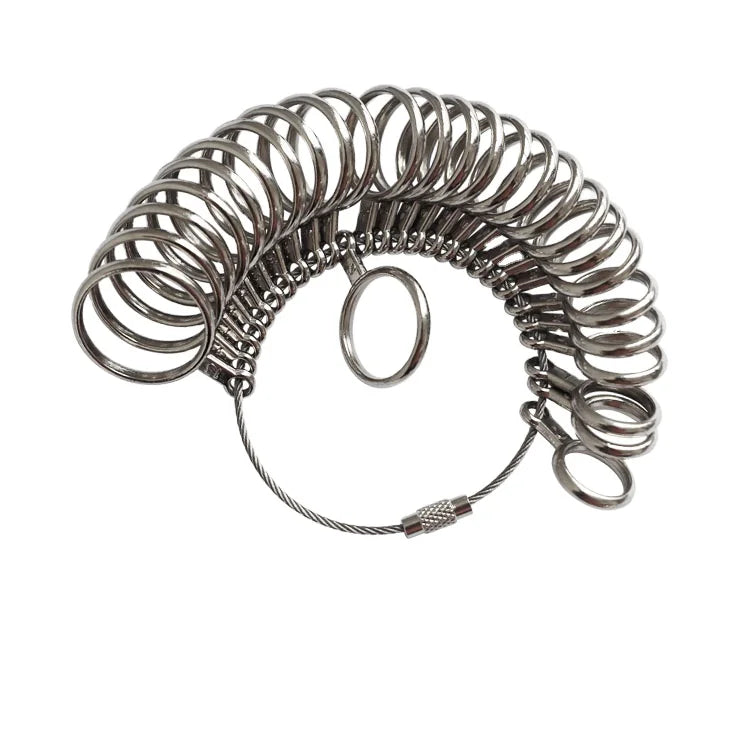 Hot Selling US Alloy Ring Sizer Finger Gauge Ring Sizer Gauge Jewelry Tools