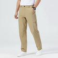 Sports Work Pants Men's Outdoor Woven Casual Lightweight Mid Waist Quick Drying Breathable Elastic Commuting Pants