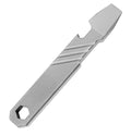 Practical Titanium  Keychain Pendant  Durable Titanium EDC Bottle Opener Outdoor Easy to Carry Pocket Mini Pry Bar