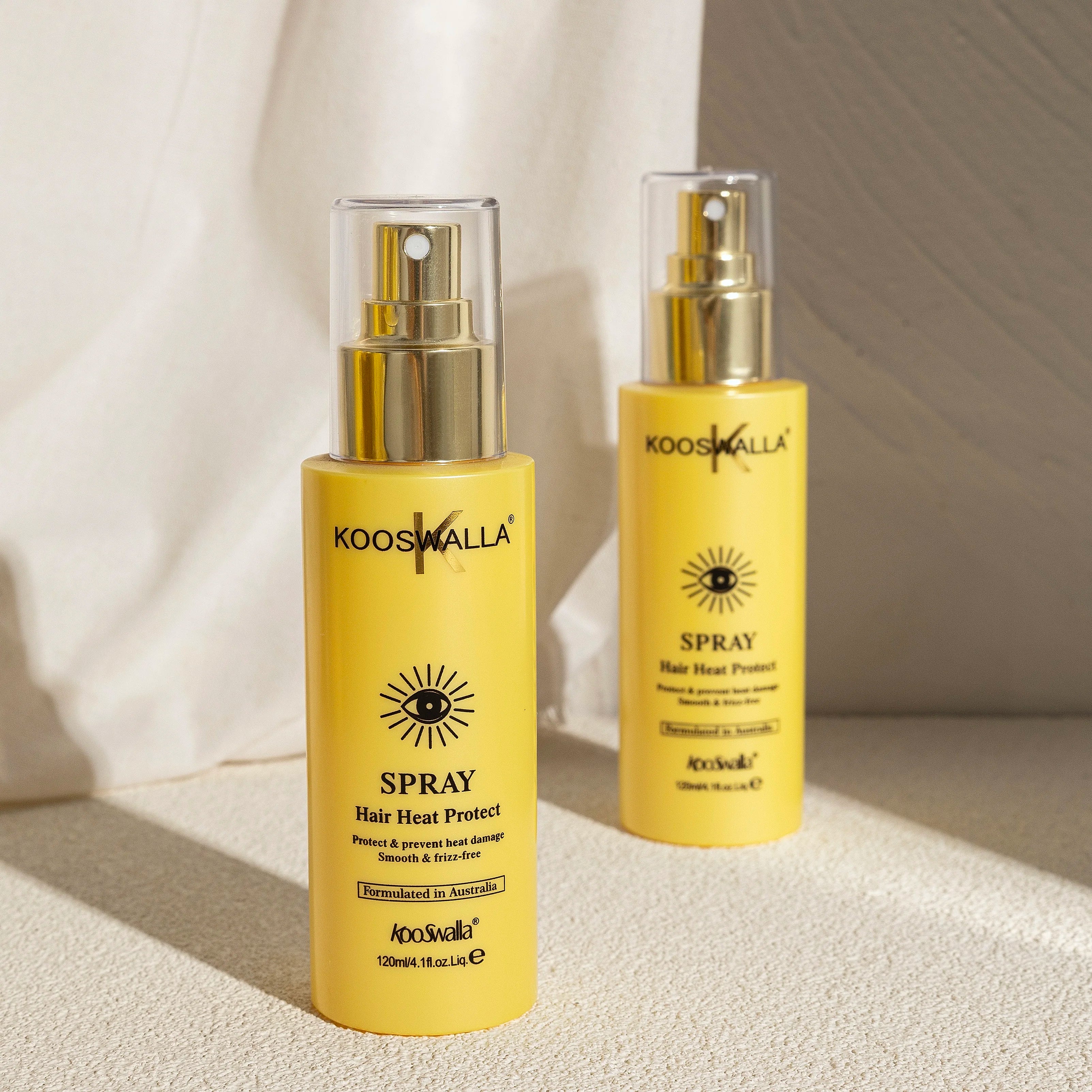 Custom Private Label Heat Protectant Spray for Hair Protection Silk Smoothing Hair Spray