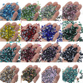 Colorful Crystal Glass HotFix Flatback Loose Rhinestones Bulk Flat Back Iron-on Rhinestones for Garment Accessories