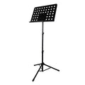 Hricane Telescopic Detachable Music Stand Adjustable Cantilever Design Portable Compact Black Metal Bassoon Stand for