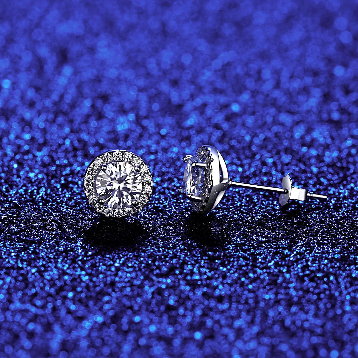 CZCITY Beautiful 925 Silver Moissanite Gra VVS Diamond Trendy Fancy Jewelry Earing for Girl S925 Earring