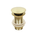 Modern Style Brass Basin Sink Drain Stoppers 80mm Bathtub Waste Pipe Click Clack Drainer for Bathroom Use