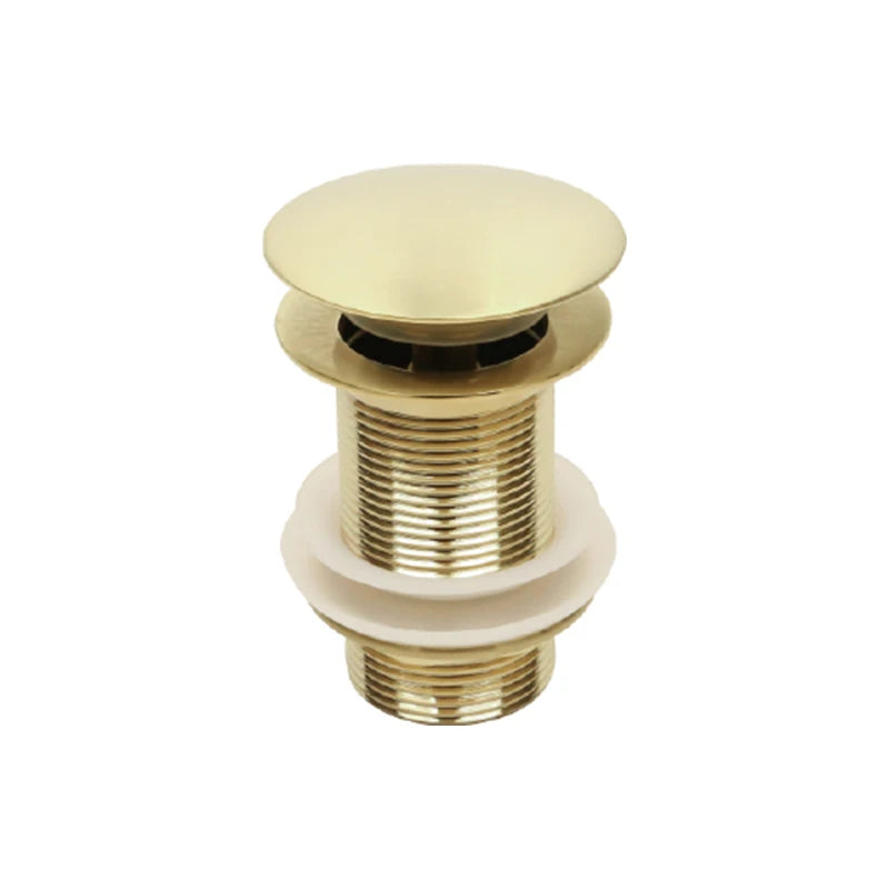 Modern Style Brass Basin Sink Drain Stoppers 80mm Bathtub Waste Pipe Click Clack Drainer for Bathroom Use
