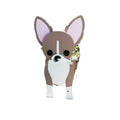 Wholesale Glazed Wooden Dog Planters Plant Pots Home & Garden Decoration Outdoor Indoor Storage Container