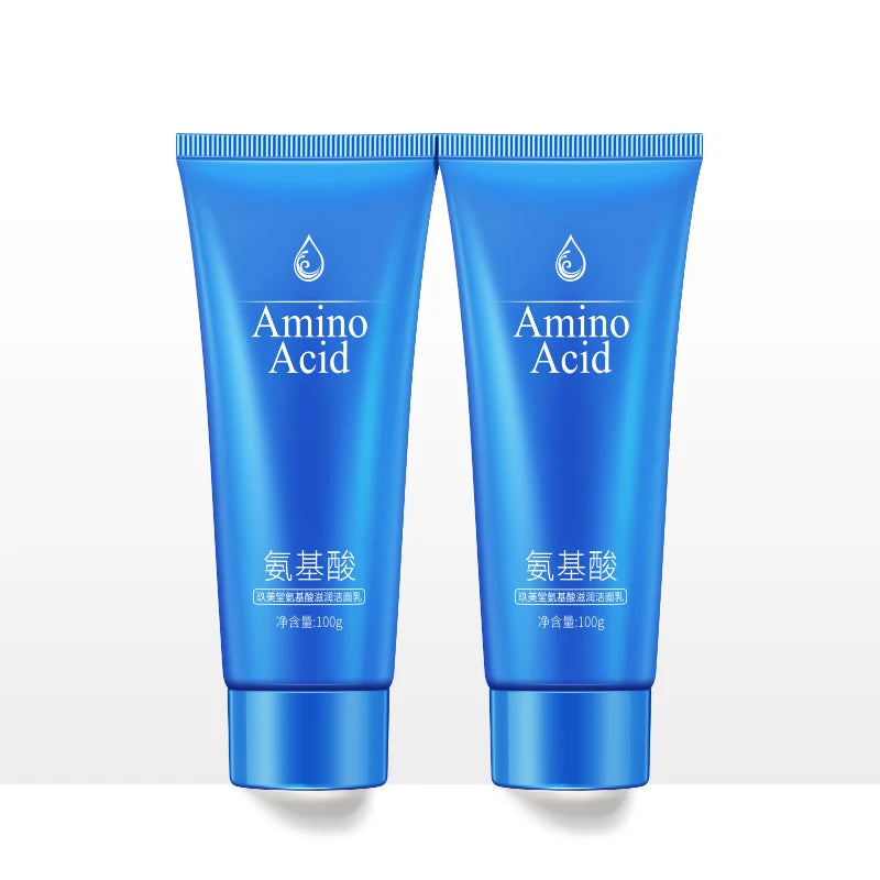 JOMTAM Best Selling Amino Acid Deep Cleansing Exfoliator Face Wash Acne Treatment Foaming Cleanser Skin